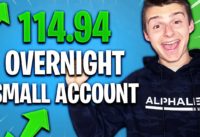 How I Made $114.94 On An Overnight Swing Trade (Small Account)