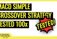 MACD Simple Crossover Strategy Tested 100x
