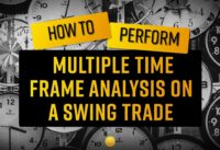 How to perform multiple time frame analysis on a swing trade