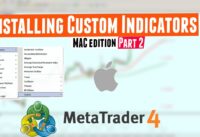 How to install custom indicators in MetaTrader 4 on MAC Part 2