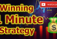 1 MINUTE TRADING STRATEGY for Rookies | WATCH ME TRADE LIVE