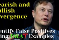 Bearish and Bullish Divergence. How to identify false positives? | TSLA Examples |