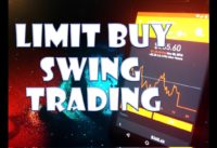 Robinhood APP – How to use LIMIT Orders to SWING TRADE the Stock Market