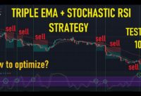 TRIPLE EMA + Stochastic RSI Strategy Tested x100 Times