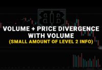Volume + Price Divergence with Volume (Small Amount of Level 2 Info)