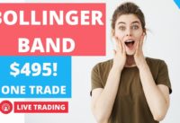 Bollinger Bands Trading Strategy – Live Simple Scalping Strategy – FOREX LIVE TRADING 🔴