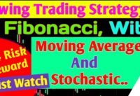 Swing Trading strategy, fibonacci with moving average and stochastic,trading4beginners