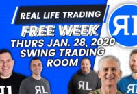 Transportation Thursday Swing Trading Room 1/28/2021 FREE WEEK