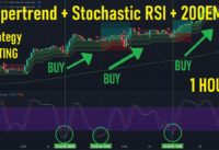 TRIPLE Supertrend + Stochastic RSI + 200 EMA Strategy Tested 100 Times