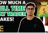 How Much A FULL TIME DAY TRADER Makes In One Day