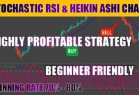 Stochastic RSI and heikin ashi chart best profitable intraday trading strategy for beginners 2021