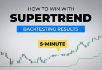 🔴 Trade Bitcoin With SUPERTREND and Stochastic RSI (5-Minute Strategy)