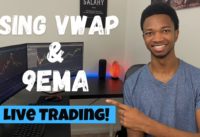 Live Day Trading Using the 9 EMA & VWAP | How to Day Trade Options For Beginners