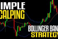 SIMPLE BOLLINGER BANDS scalping strategy with 200 EMA /  Day Trading Crypto, Forex, Stocks