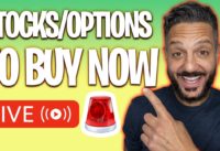 [STOCKS/OPTIONS/CRYPTO TO BUY NOW JAN 2022 | LIVE MARKET UPDATE] 🔥🚨