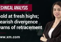 Technical Analysis: 03/08/2020 – Gold at fresh highs; bearish divergence warns of retracement