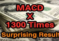 1300+ times MACD Trading Strategy Backtests Statistics,  Surprising!