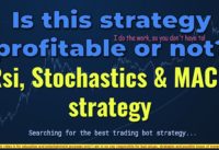 RSI, Stochastics & MACD trading strategy. Is it profitable or not?