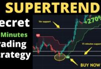SuperTrend Indicator Best Trading Strategy For 15-Minutes timeframe