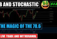 Use The Fibonacci And The Stochastic To Catch BIG RUNNERS || Live Trade And Withdrawal || #ShineBlue
