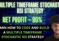 STOCHASTIC RSI MULTIPLE TIMEFRAME STRATEGY | TRADINGVIEW PINESCRIPT