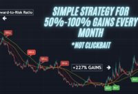 Simple Swing Trading Strategy for Crypto | Make 50%-100% Gains Monthly | Beginner Crypto Trading