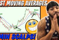 BEST MOVING AVERAGES FOR 1 MINUTE SCALPING ON US30, NAS100, GOLD & S&P500🤯(2021) Easy Sniper Setups