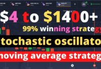 stochastic oscillator strategy|moving average strategy |binary options strategy| iq option strategy