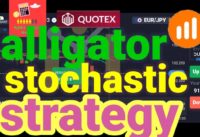 #ManiMakesMoney alligator and stochastic trading strategy