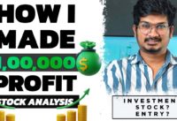 HOW I MADE 1 LAKH PROFIT in Swing Trading | Stock Market