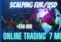 Live trading only EUR/USD. Using MACD and Stochastic Oscillator. Scalping 7+ / 1- in 7 minutes