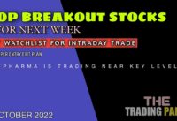 Top 4 Breakout Stocks for Next week | 3 October 2022 #intradaytrading #swingtrading