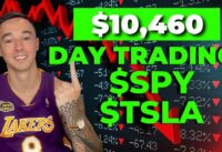 $10,000+ PROFIT DAY TRADING $SPY $TSLA // MY STRATEGY