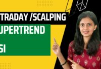 Supertrend + RSI Strategy | Easiest Intraday/Scalping strategy for beginners | CA Akshatha Udupa