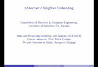 t-Stochastic Neighbor Embedding (t-SNE)
