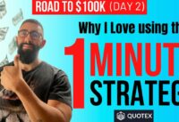 HIGH ACCURACY 1 MINUTE BINARY OPTIONS STRATEGY on QUOTEX | $100K Binary Trading Challenge