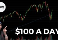 How To Swing Trade $SPY For A Living | $100 A Day