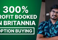 How we Booked 300% in Britannia Option Buying | Swing Trade