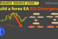 Build MT4 EA Robot (No Coding Needed) EASY RSI Divergence trading strategy in forex by fxDreema