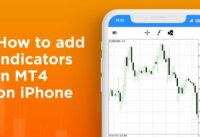 How to add indicators in MT4 on iPhone. RSI, EMA, MACD | AMarkets