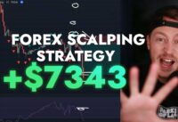 Forex Scalping Strategy +$7343 in 5 days! #shorts