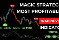MAGIC Strategy! Most Profitable Indicator Tradingview! Forex Day Trading 1 Minute Scalping Strategy!