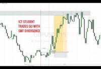 HOW TO TRADE SMT | ICT STUDENT TRADES GU USING SMT DIVERGENCE | MOTIVATION