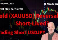 Gold (XAUUSD) Reversal Short-Lived?  Trading Long NZDUSD. Trading Short USDJPY.