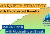 MACD-2 | BankNifty & BankBees Strategy | Backtested on 10 yrs | Algotrading on Streak