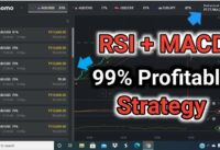 RSI & MACD 99% Profitable Strategy | Binomo Profitable Strategy