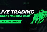 LIVE Trading – Forex – NAS100 – US30 – 18/07/2023
