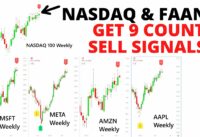 URGENT UPDATE:  Stock Market CRASH – NASDAQ 100 (QQQ) & FAANG Stocks Get 9 Count Sell Signals