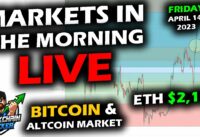 MARKETS in the MORNING, 4/14/2023, Ethereum Pokes Above $2,100 as Altcoins Rise, BTC $30,800