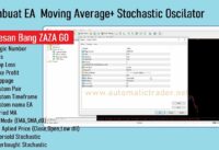 Membuat EA Stochastic Oscilator + Moving Average Custom